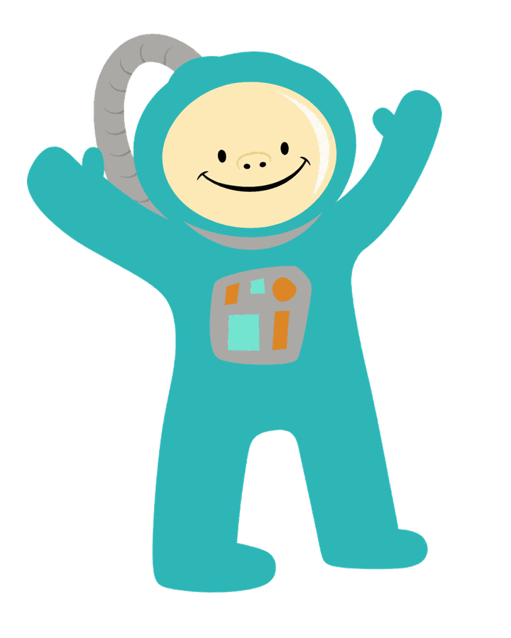Astronauten – maskot